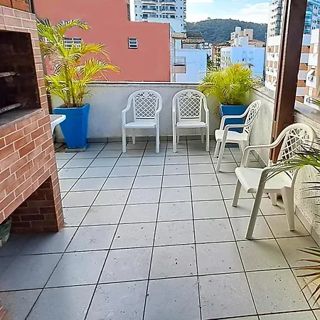 Cobertura - Churrasqueira - Praia da Enseada-2